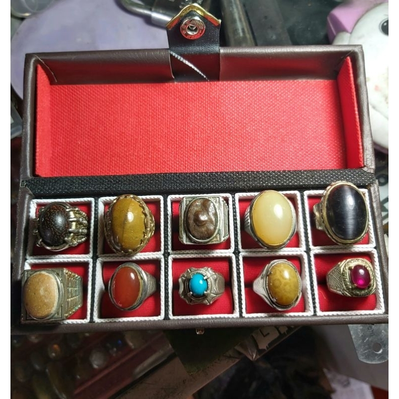 Cincin Batu Akik Borongan Box008