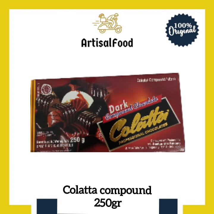 

COLATTA ORI DARK 250gr coklat batang compound