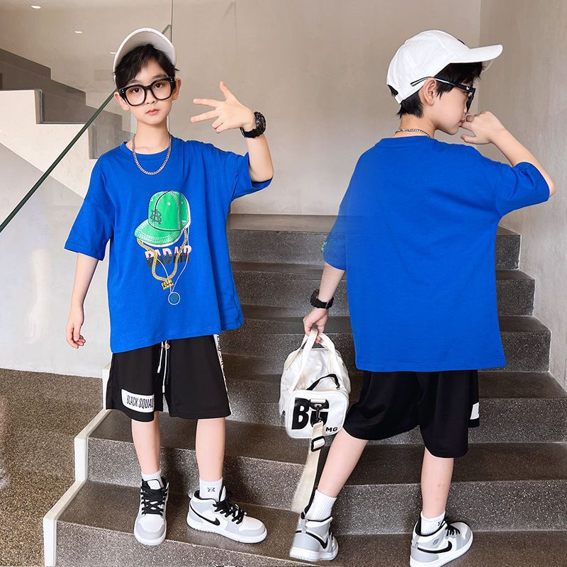 【Baru Datang !】5-15Tahun Setelan Anak Laki Style Santai Dan Elegant DT-24