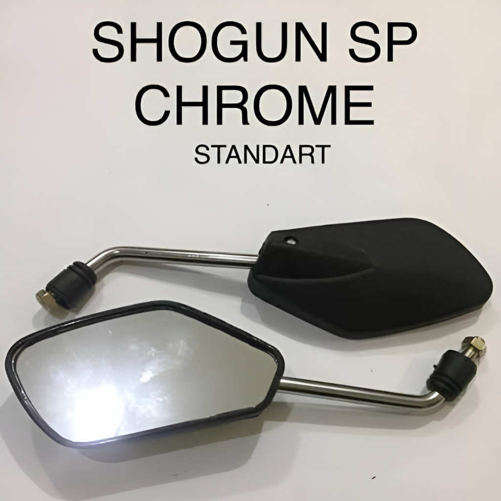 SPION STANDAR SHOGUN SP GAGANG CHROME COCOK UNTUK SEMUA MOTOR