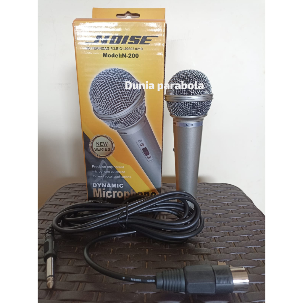 MIC SONY N200 MICROPHONE SONY N200 KABEL KARAOKE SPEAKER PROFESIONAL MICROPHONE DYNAMIC