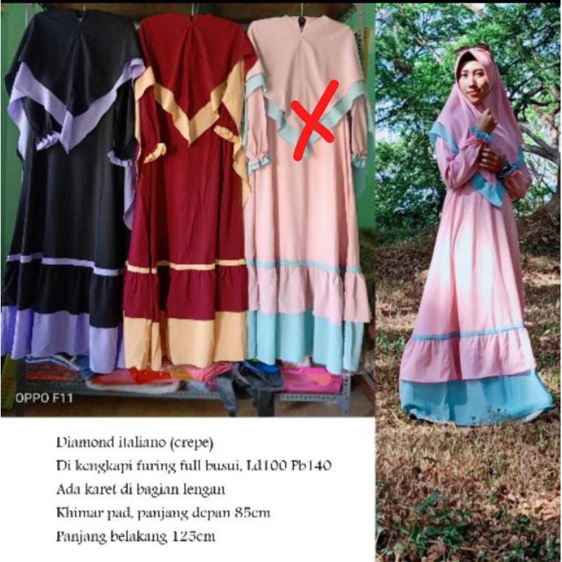 Gamis Kaniya Lucu Sederhana Rizquna Shop