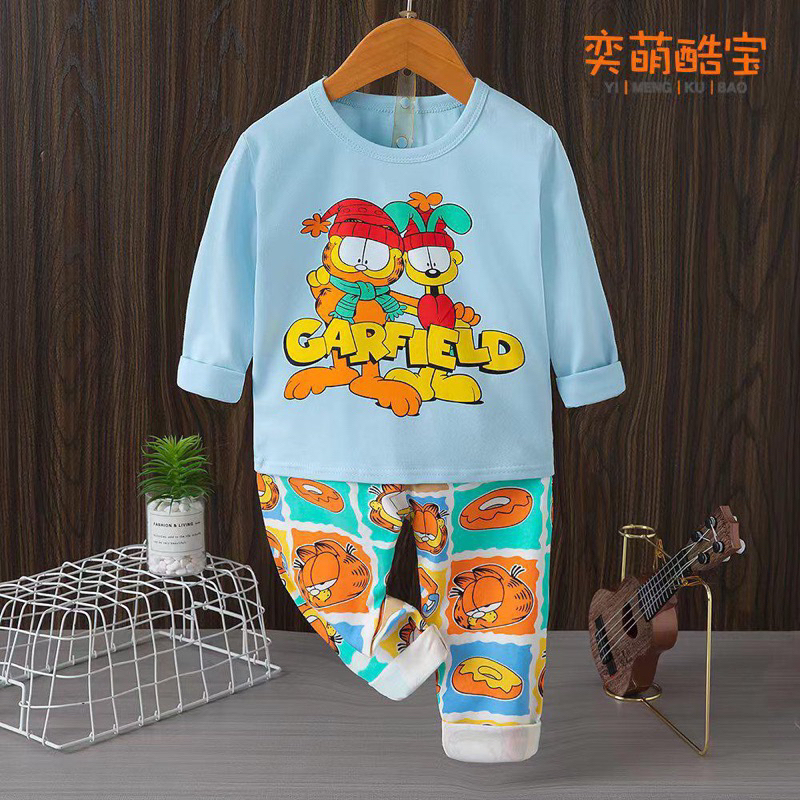 KUBAO BAJU TIDUR ORGANIK ANAK 1-9 TAHUN | PP005 | PIYAMA IMPORT ANAK | SETELAN TIDUR IMPORT BAHAN KATUN ORGANIK