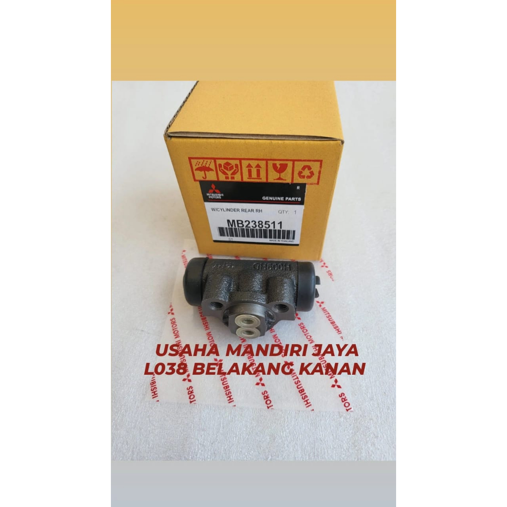 WHEEL CYLINDER MASTER REM BELAKANG L038 DISEL KANAN RH