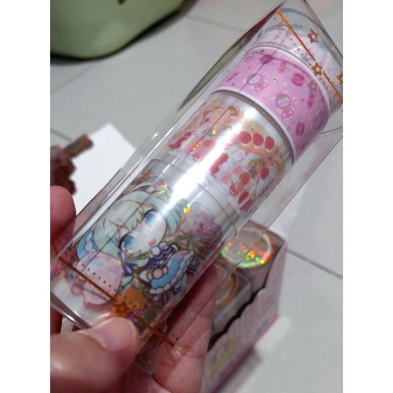 

Washitape 1 set isi 4 selotip