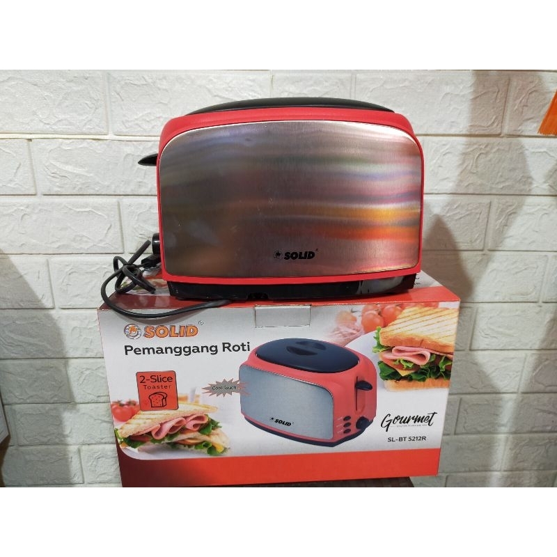 Pemanggang Roti / Pemanggang Roti Solid / Toaster / Bread Toaster / Sandwich Maker / Pemanggang Roti