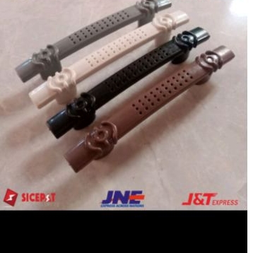 BISA COD Paket hemat 100pcs Tarikan laci bintik/tarikan laci minimalis/tarikan laci plastik minimali