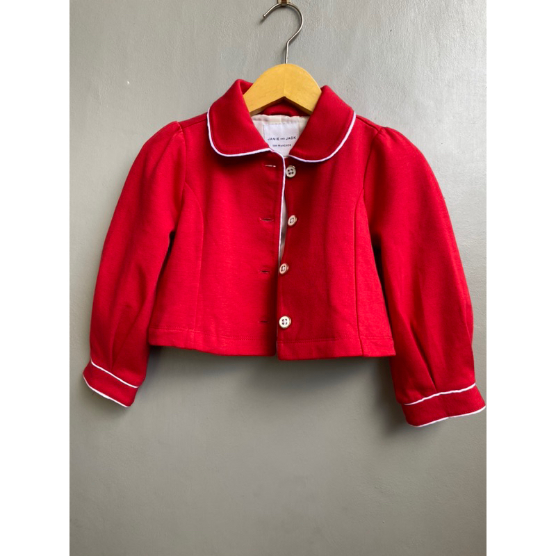 Janie and Jack Blazer Red