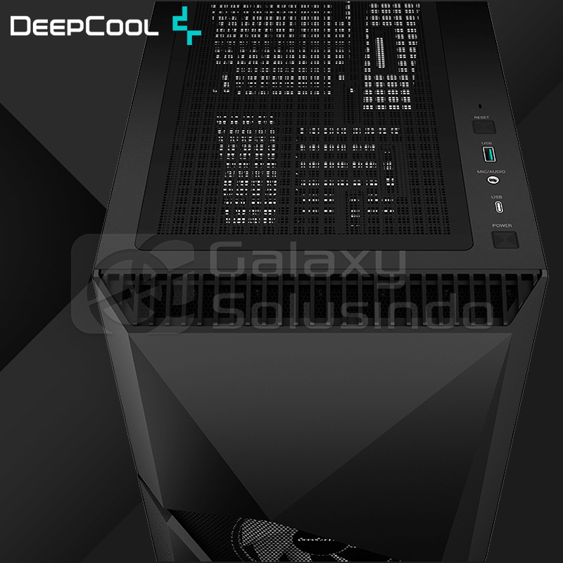 DeepCool CYCLOPS Tempered Glass E-ATX Gaming Case - Black