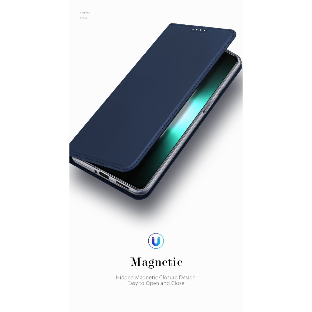 REALME GT 3 / GT NEO 5 DUX DUCIS SKIN PRO FLIP LEATHER CASE COVER ORIGINAL