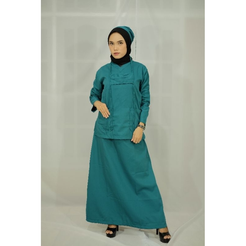 baju Oka/Baju perawat/Baju Jaga Khusus Rok Toyobo