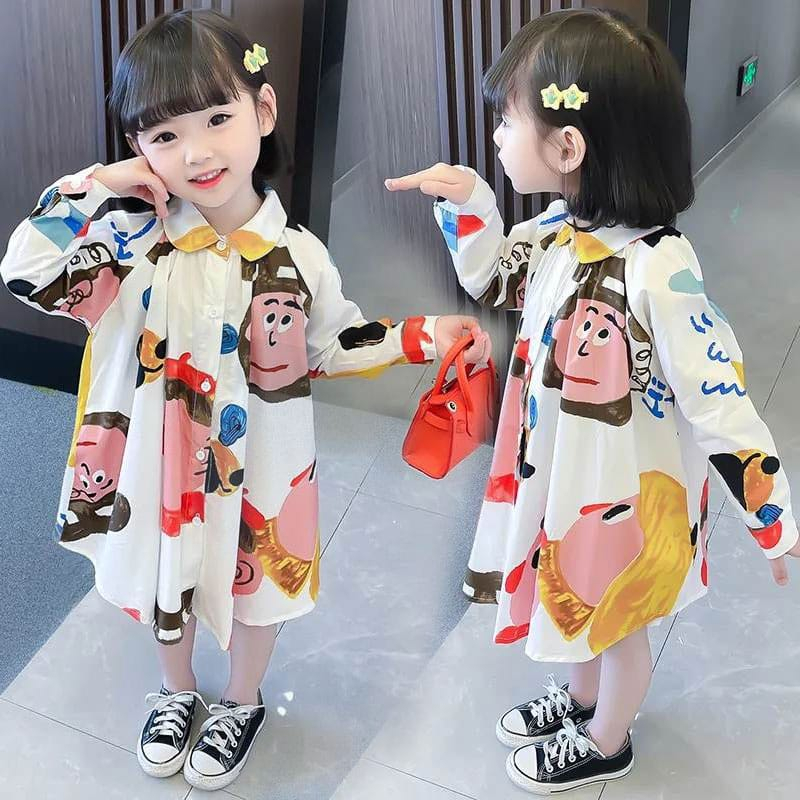 Dress Anak Perempuan Lucu Art