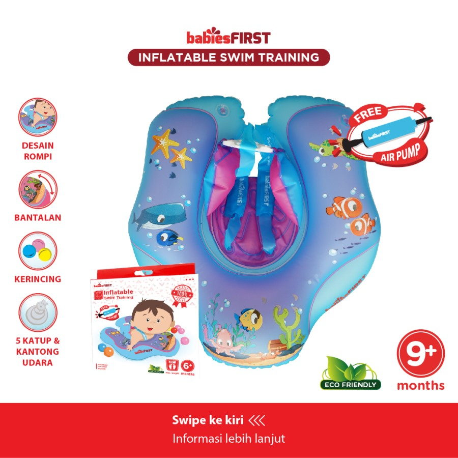 BabiesFirst Baby Inflatable Swim Training | Pelampung Bayi Anak