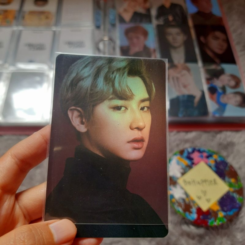 READYSTOCK | EXO CHANYEOL FLO3 HOLOGRAM (RARE) PHOTOCARD OFFICIAL