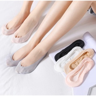 kaos kaki wanita pendek invisible tidak terlihat kaos kaki sepatu selop / cen-lu