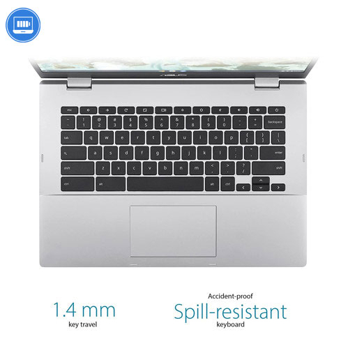 Laptop Asus Chromebook cx1400cna intel n3350u ram 4gb emmc 160gb 14 Inch