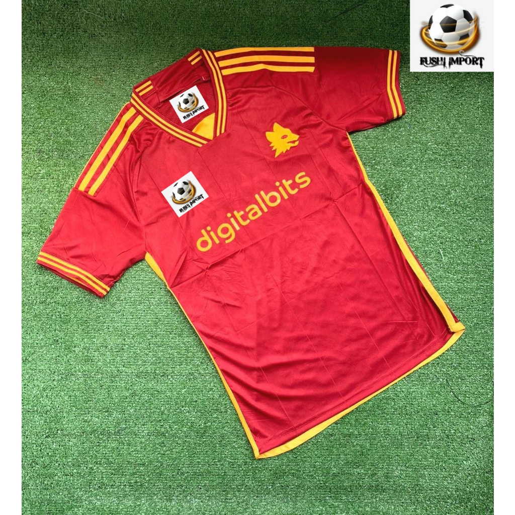 Jersey Baju Bola Rhoma Home Full Patch 2023 2024 Grade Ori