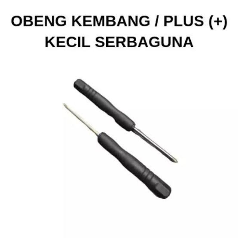 Obeng Kecil Plus Untuk Baut Kecil Di Elektronik / Mainan - Obeng Tamiya