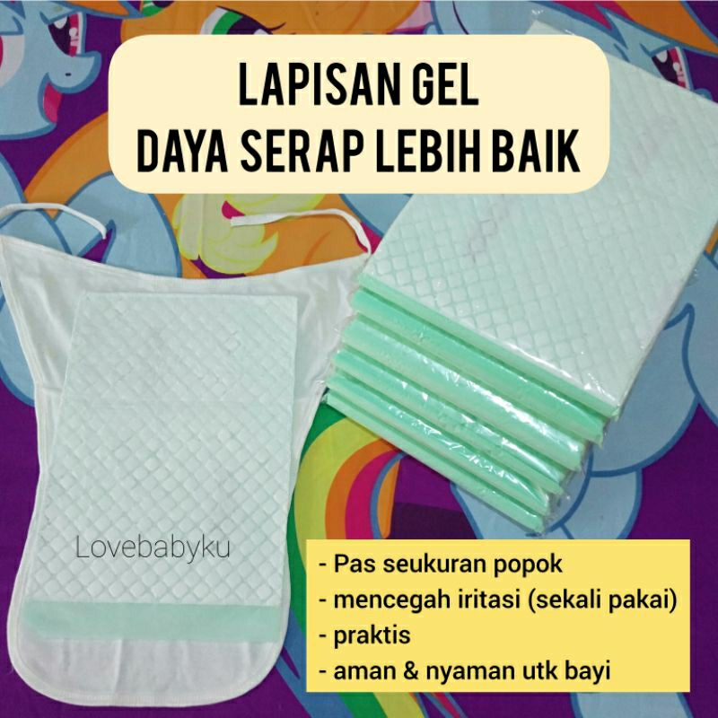 UNDERPAD GEL DAYA SERAP LEBIH BAIK UNDERPAD BABY POPOK BAYI SEKALI PAKAI PAS UKURAN POPOK KAIN ANTI BOCOR DIAPER WATERPROOF PERLAK ANTI AIR PAMPERS MURAH GROSIR POPOK PRAKTIS