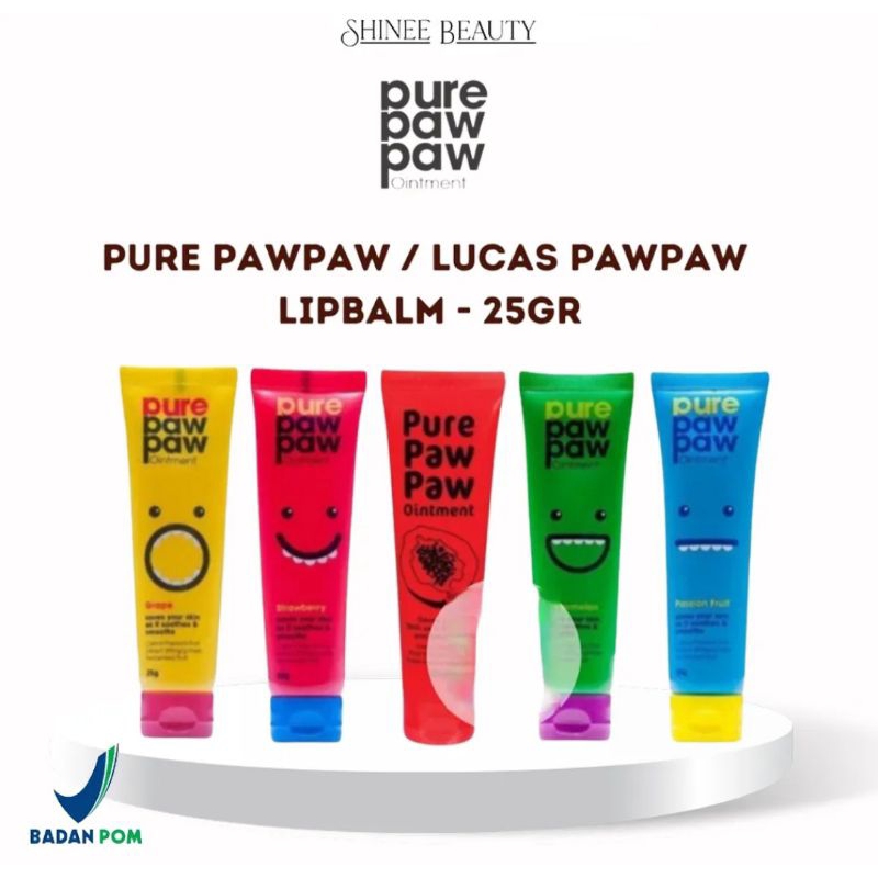 pure paw paw ointment lip balm