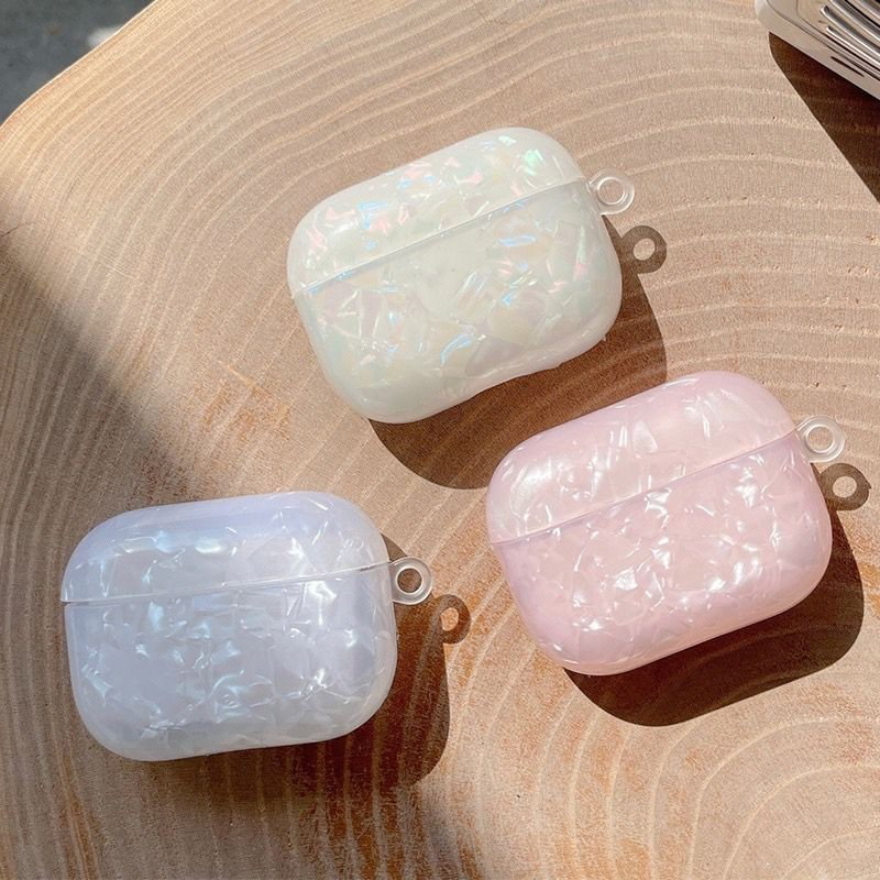 Case Crystal Mutiara Airpod 1/2 Airpod 3 Airpod Pro + Tali Mutiara