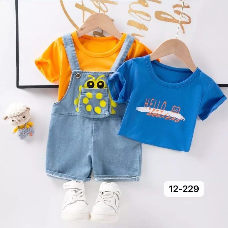 [0-4th] COD setelan Baju Kodok Anak cowok Import jeans 0-4 tahun / Baju Anak Laki Laki overall jeans import 0 1 2 3 4 tahun/ Baju Anak Perempuan / Overall Anak JL01