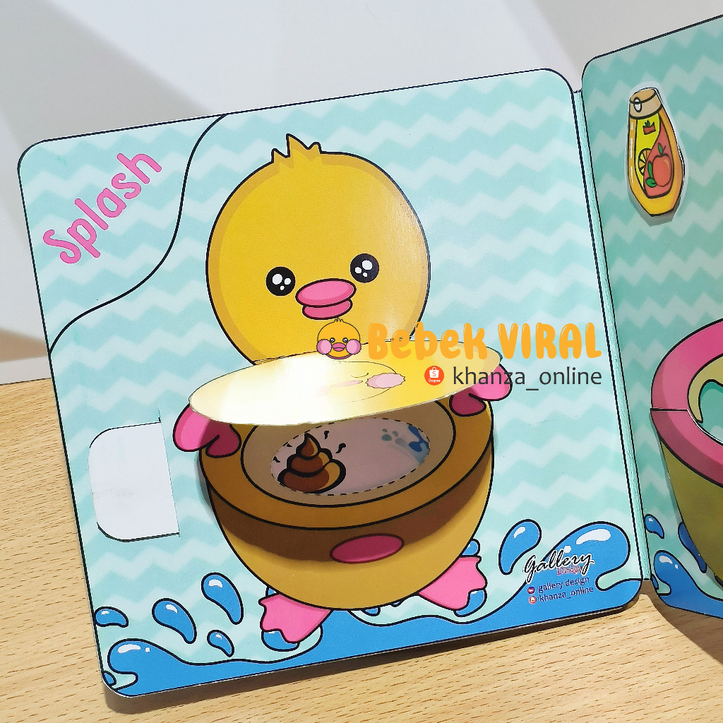 New Product - BEBEK VIRAL Doll Quite Book Mainan edukatif anak terbaru SUDAH DI LAMINASI ANTI AIR