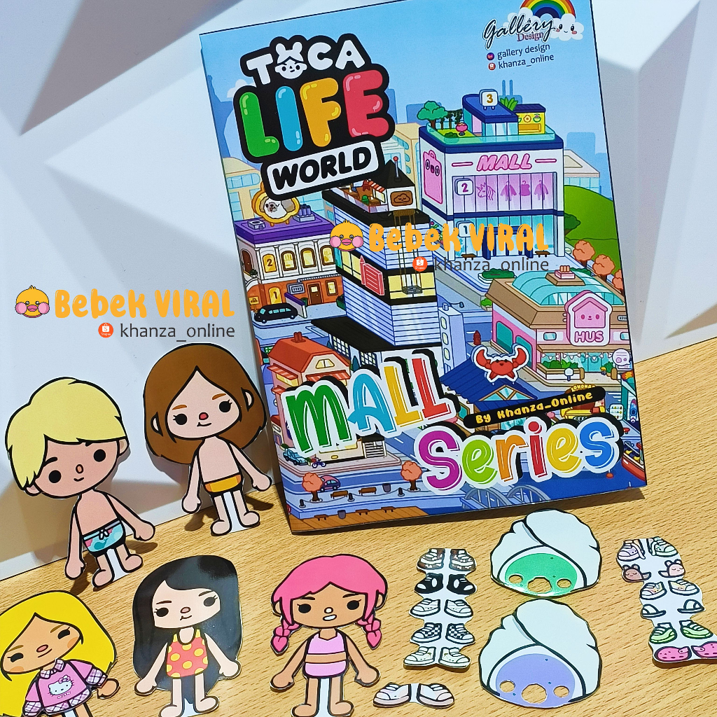 New Product - TOCA BOCA MALL SIAP MAIN MAIINAN ANAK TERBARU QUIETBOOK SUDAH DI LAMINASI ANTI AIR