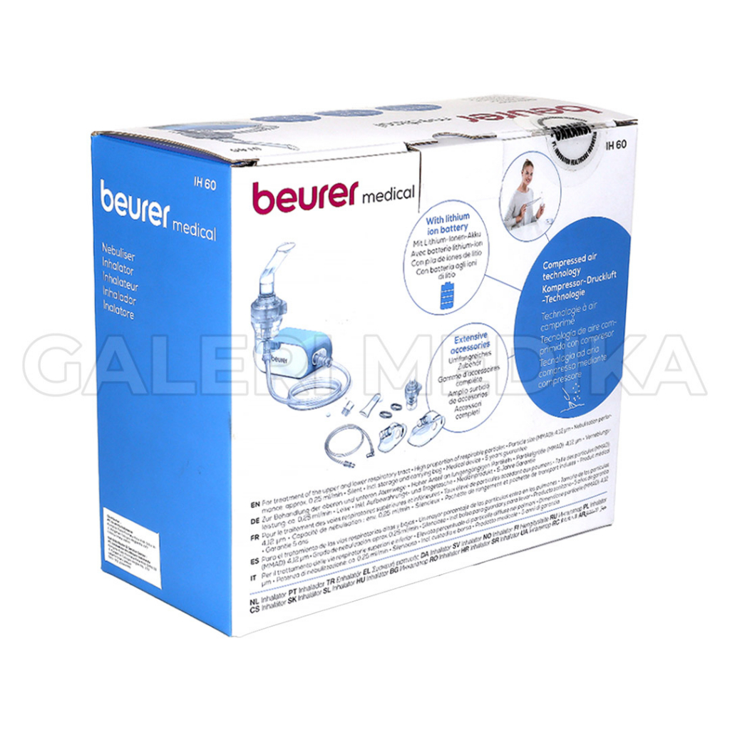 Nebulizer Portable Beurer IH60 / Beurer IH 16 Nebulizer Portable Alat Uap - Alat Terapi Uap