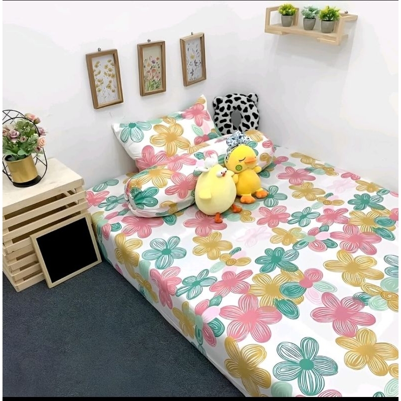 Sprei Homemade Uk 120x200x20 160x200x20 180x200x20 Sudut Karet