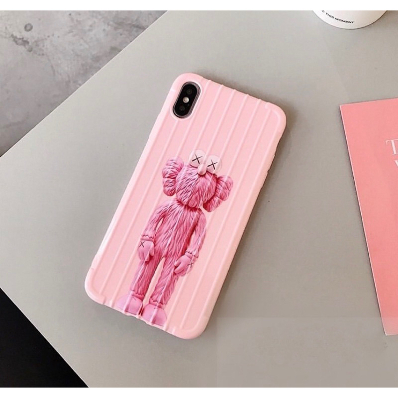 Tide fashion kaws case -Casing silikon Iphone 7 X XR