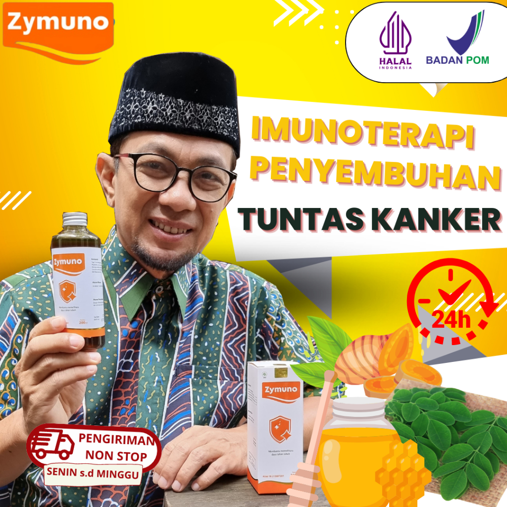 ZYMUNO - MADU HERBAL TERAPI ATASI  BENJOLAN TUMOR 100% ALAMI TANPA EFEK SAMPING UNTUK IMUNITAS TUBUH IMUNOTERAPI