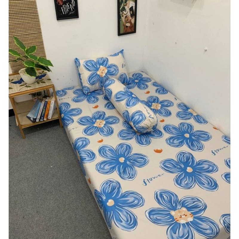 Sprei Homamade Motif Aesthetic 120x200 160x200 180x200 T.20 Sudut Karet ( Free Sarban Sargul )