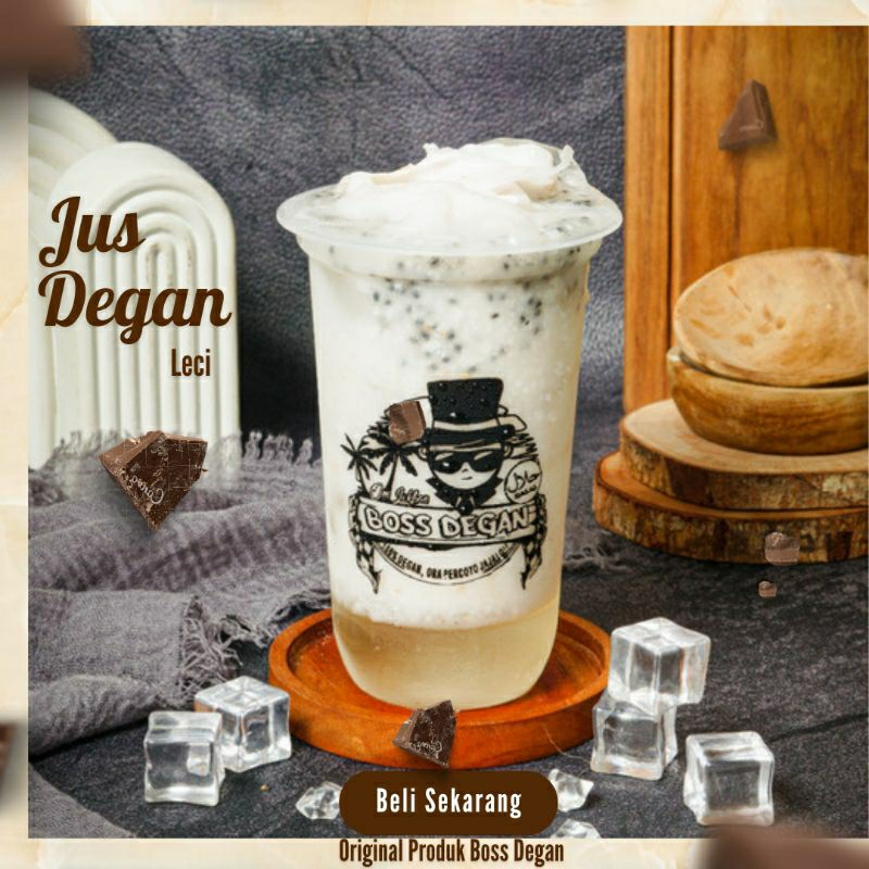 

Jus Degan Kelapa Muda boss degan leci