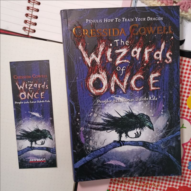 Preloved Ori Novel Terjemahan Bekas The Wizards of Once Cressida Cowell Fantasi Anak
