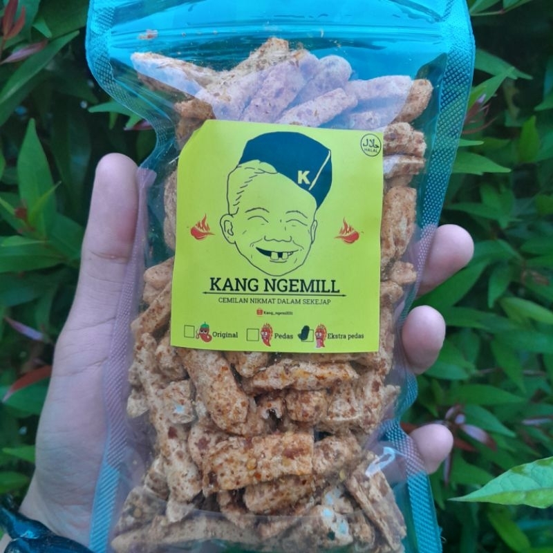 

Basreng viral pedas daun jeruk kang ngemill 100grm