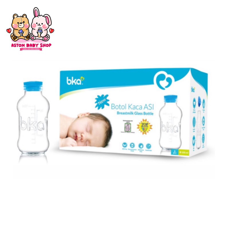 BKA Botol Asi Kaca 8 pc x 100 ml Botol BKA