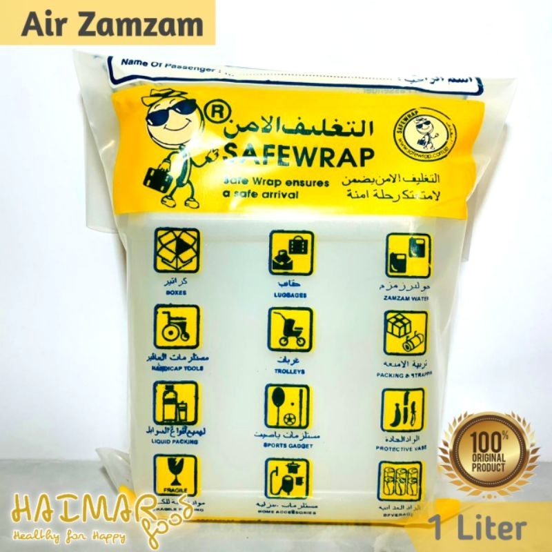 

Air Zamzam zam-zam asli ori original 1 liter