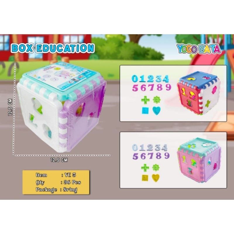 Mainan Anak Edukatif Belajar sambil Bermain Bola Kubus Puzzle Toys