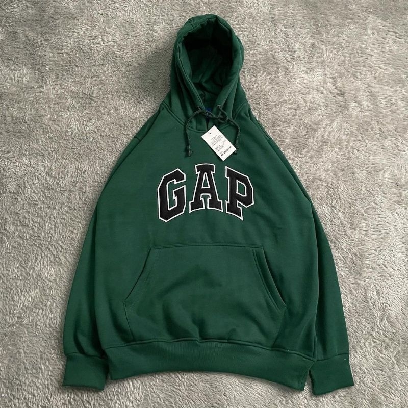 SWEATER HOODIE G4PP BORDIR PREMIUM FULLTAG &amp; LEBEL