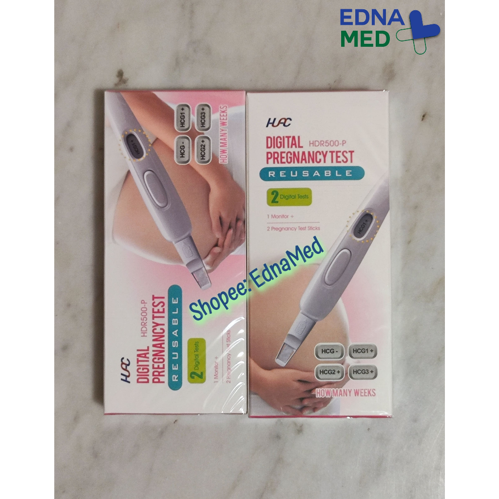 HUAC Reusable Digital Pregnancy Test with Weeks Indicator