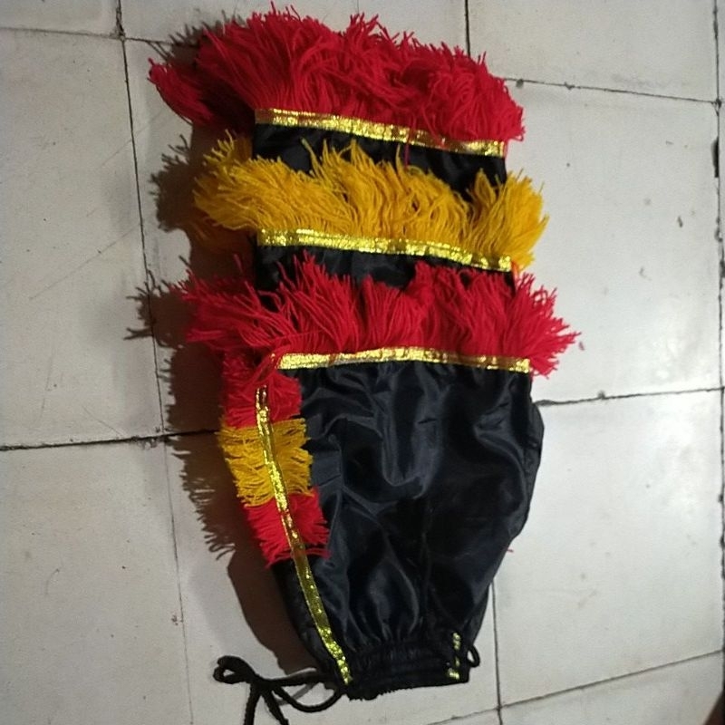 celana barong plok anak sd