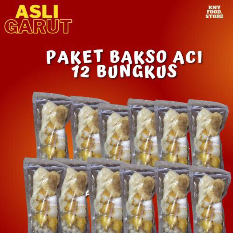 

PAKET BASO ACI 12 PCS MURAH/ PAKET CUANKIE 12pcs MURAH ASLI GARUT