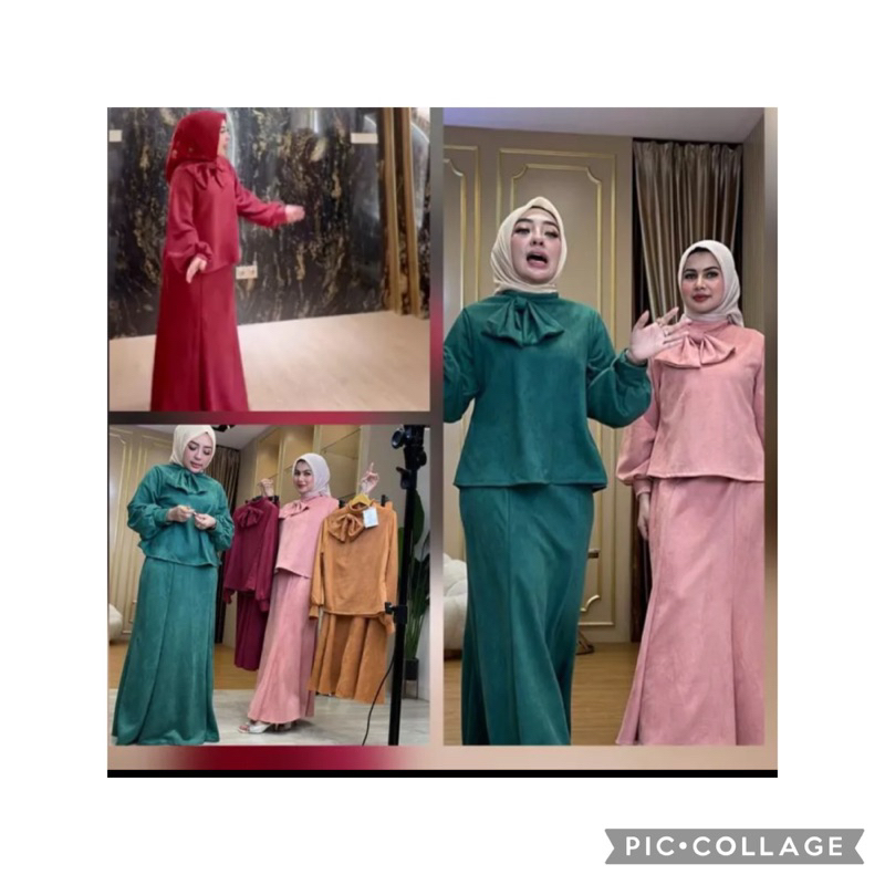 SET ROK PITA  SUEDE BY SHELLASAUKIA