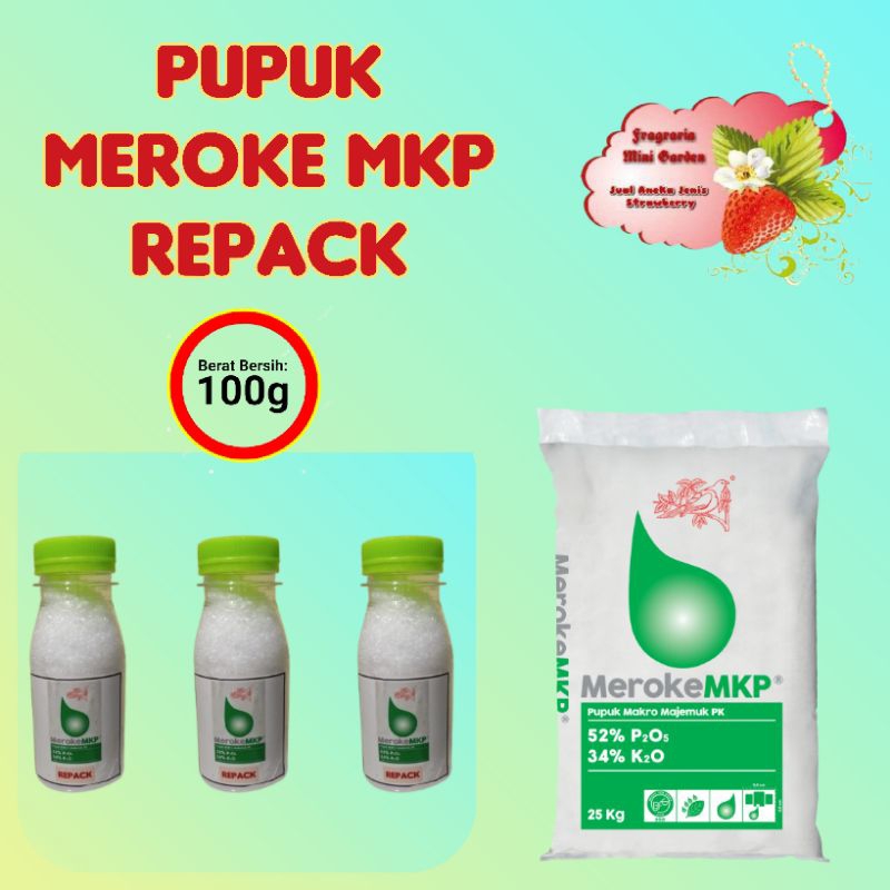 Pupuk Meroke MKP Repack isi 100 gram