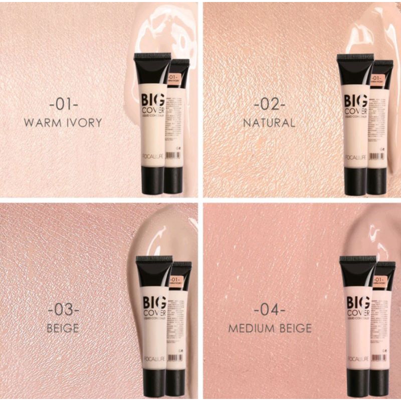 FOCALLURE Big Cover Liquid Concealer FA-31 BPOM Berkualitas