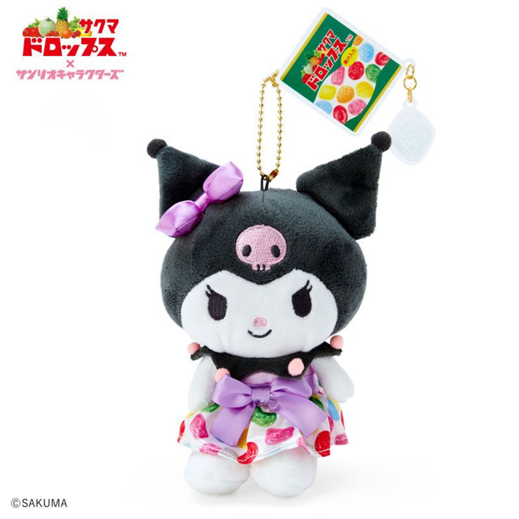 Sanrio Sakuma Drops & Mascot Holder - Kuromi