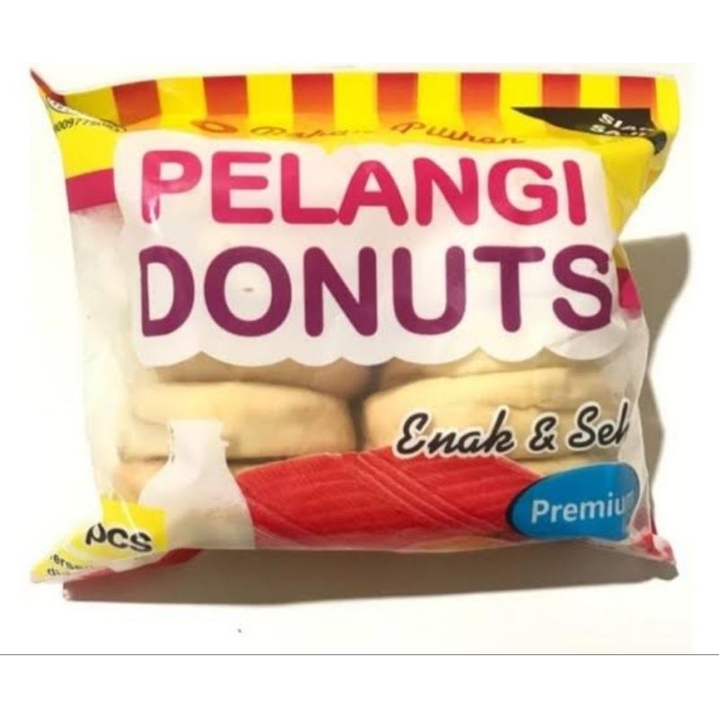 

donat kentang pelangi isi 10 pcs