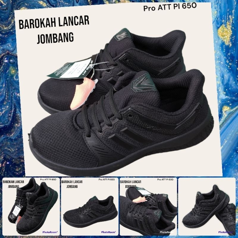 SEPATU SEKOLAH HITAM PRO ATT PI / MI /MA SIZE 35-38 100% ORIGINAL