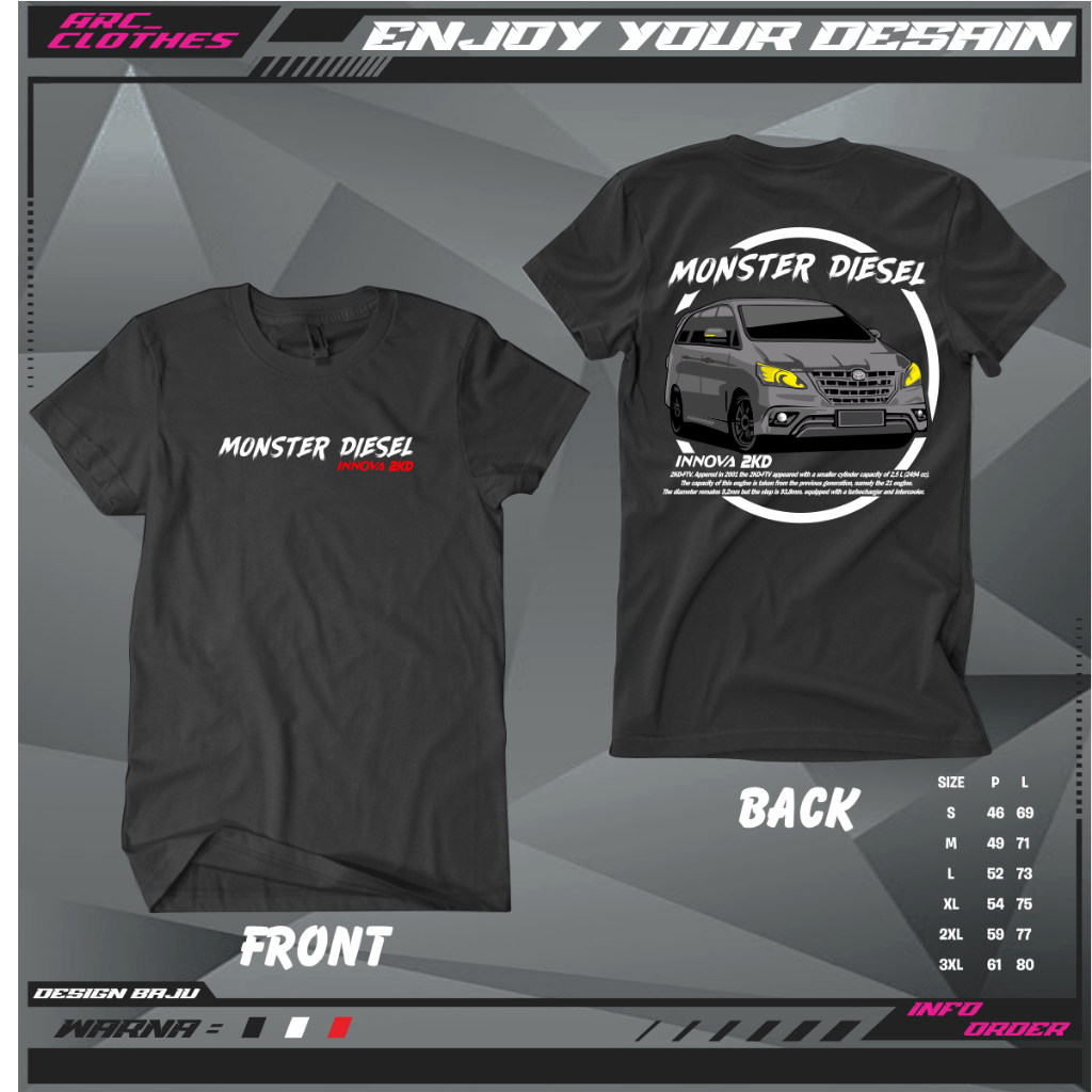 KAOS INNOVA 2KD MONSTER DIESEL